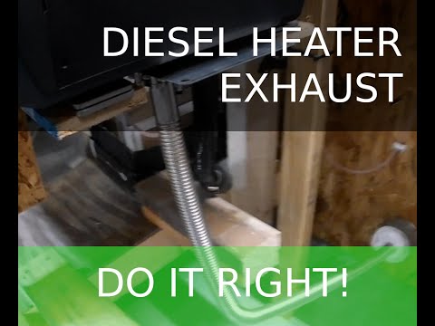 Diesel Heater Exhaust Hookup - DO IT RIGHT!