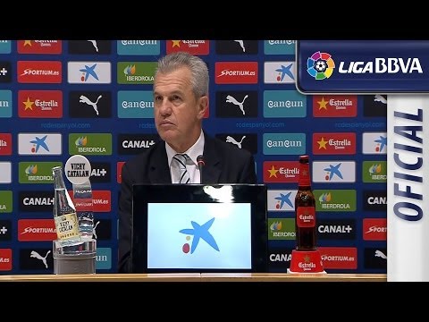 Press Conference Aguirre after RCD Espanyol (2-2) Rayo Vallecano - HD