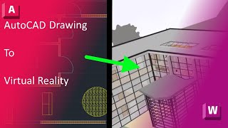 AutoCAD Drawing In Virtual Reality! (VR)