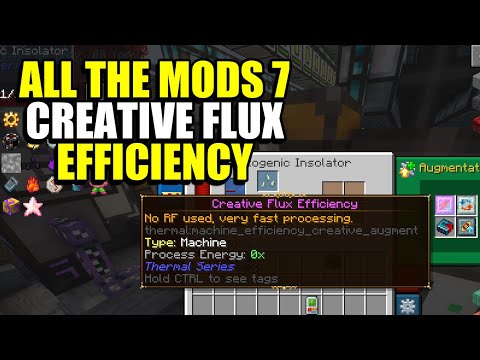 DEWSTREAM - Ep144 Creative Flux Efficiency - Minecraft All The Mods 7 Modpack