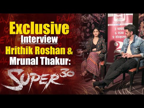 Exclusive interview with Hrithik Roshan and Mrunal Thakur