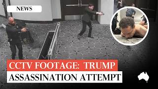 New CCTV footage from Trump assassination attempt