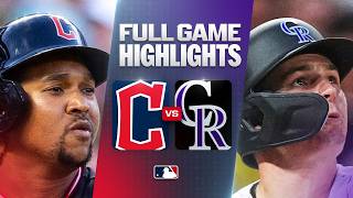 GUARDIANS vs. ROCKIES: Official Full Game Highlights (August 22) | 2026 MLB Season