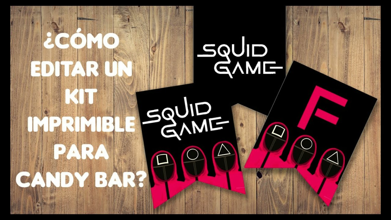 Como editar un kit imprimible para Candy Bar en PowerPoint