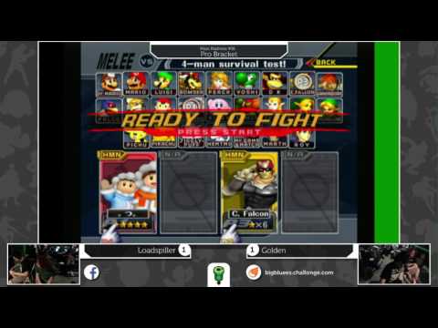 MM16 SSBM Pro Bracket WR2 - Loadspiller (ICs) vs. Golden (C. Falcon)