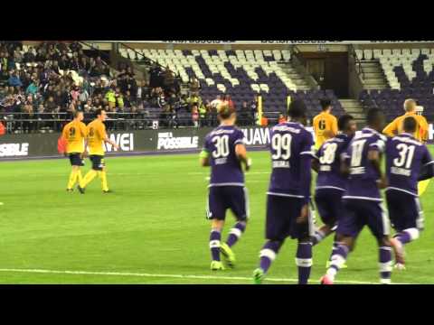 RSC Anderlecht - Spouwen Mopertingen Penalty Youri Tielemans