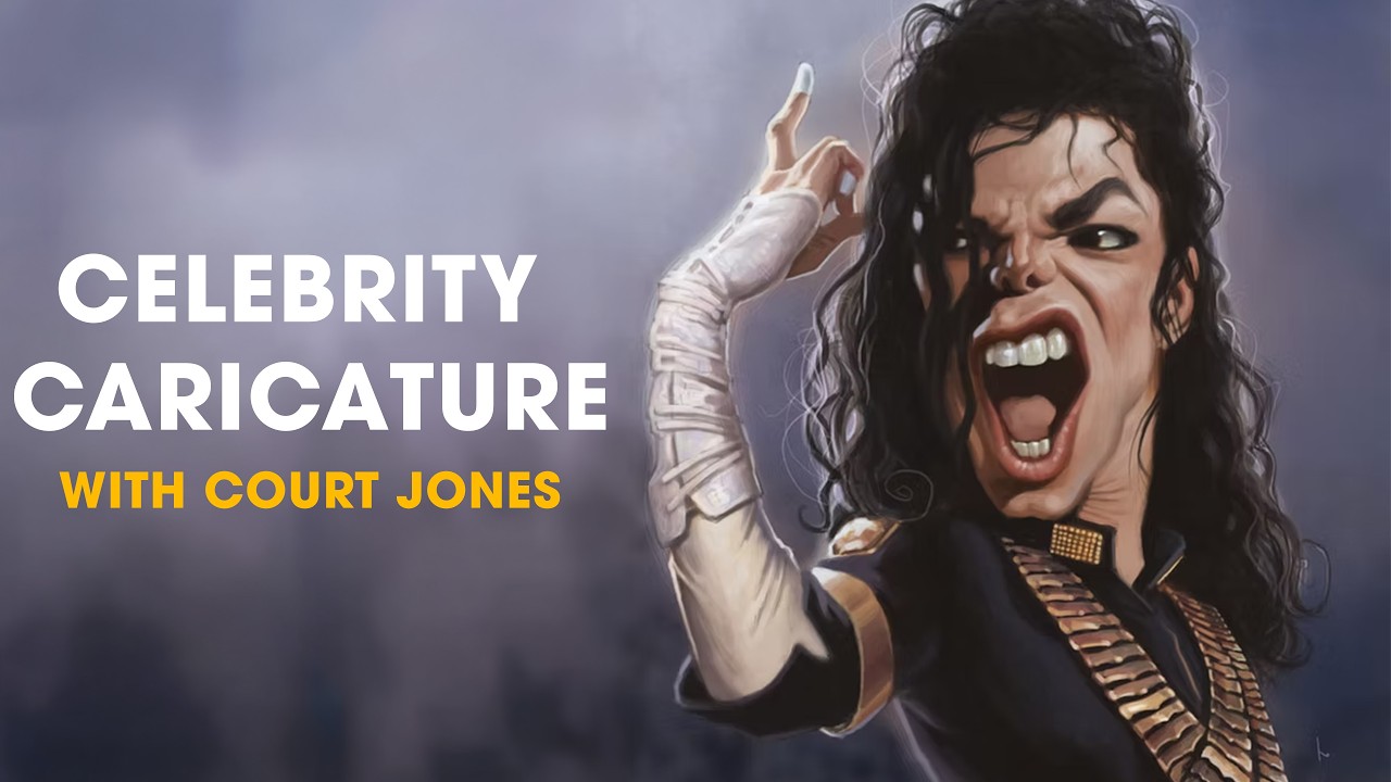 How to Caricature Celebrities with Court Jones