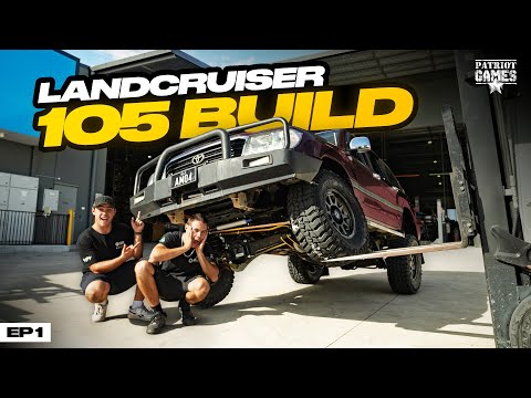 105 Series Build BEGINS! | Toyota Landcruiser 105 Build