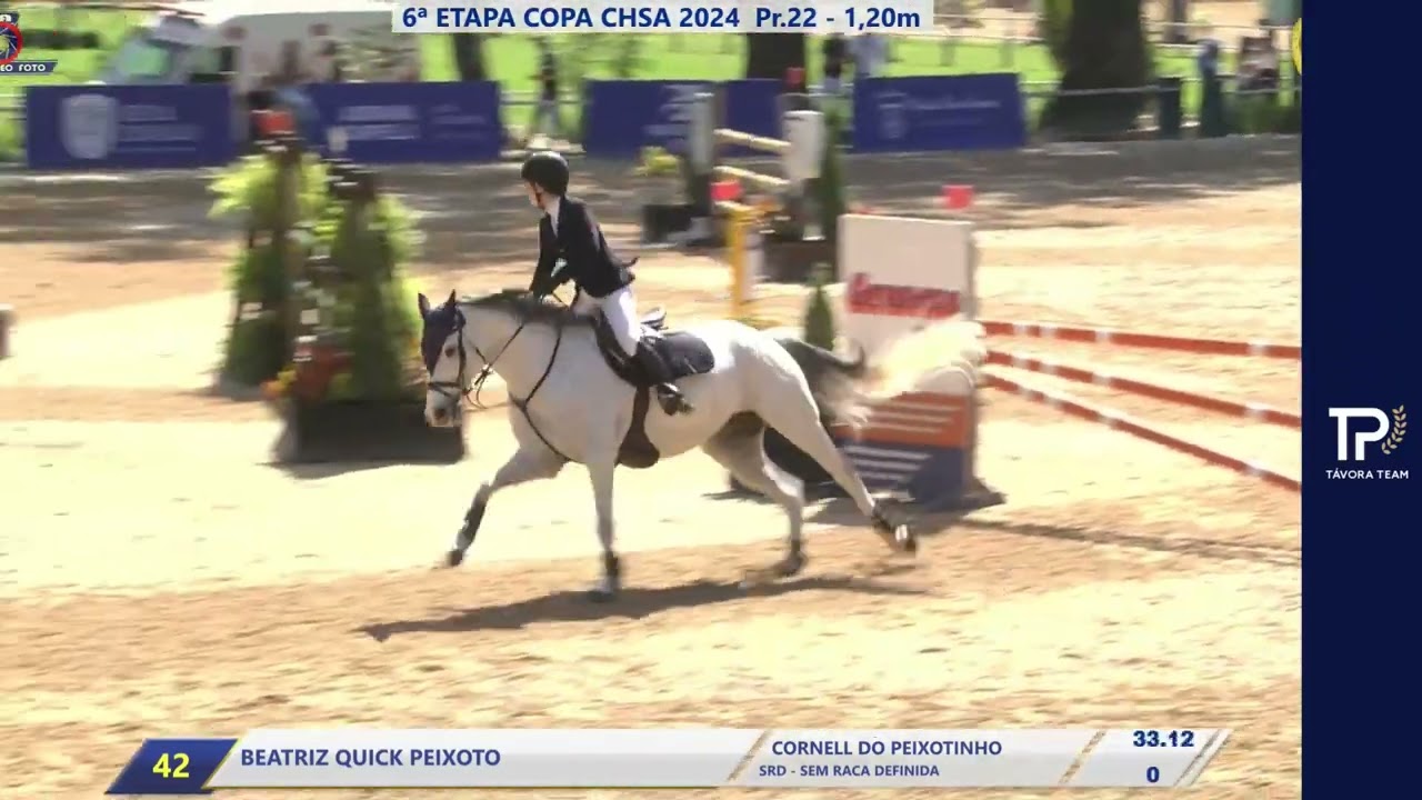 Beatriz Peixoto/Cornell do Peixinho - 6ª Etapa Copa CHSA 2024 - PR.22 - JC - 1,20m - 4º Lugar
