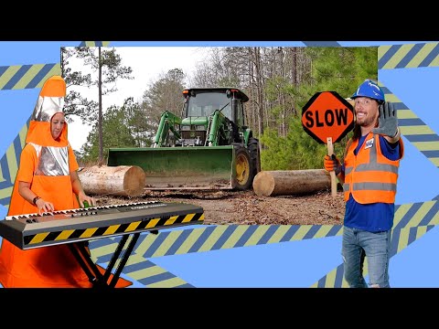 Safety Song for Kids | Tractor Pushing Tree with Handyman Hal - Kingdom Kids Zone, Sing With Me - Handyman Hal - Music for Kids