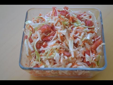 Ensalada Nicaraguense para tacos. Recetas Cocinemosjuntos