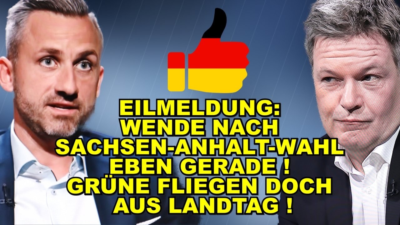 EIL: WENDE EBEN! Grüne FLIEGEN RAUS!