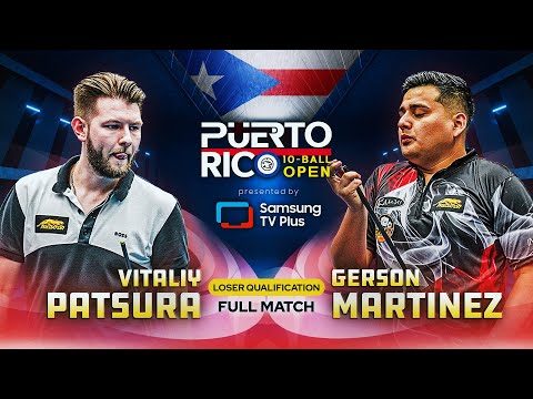 Vitaliy PATSURA vs Gerson MARTINEZ - Puerto Rico Men’s Open by Samsung TV Plus