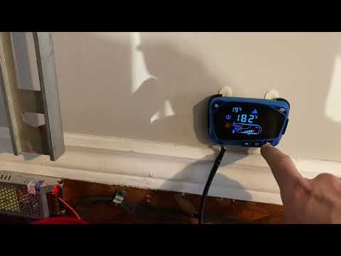 Chinese Diesel heater waste oil setup done