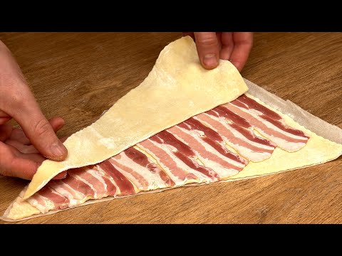 Sie haben Blätterteig und Bekon? Der beste Weihnachtssnack, der die Welt verrückt macht!