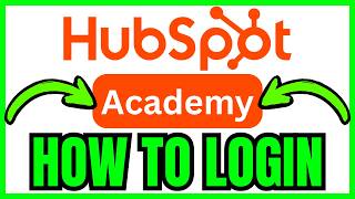 How To LOGIN HubSpot Academy (QUICK & EASY) 2026