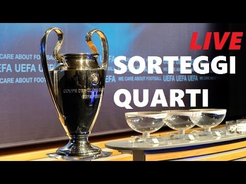 SORTEGGI CHAMPIONS LEAGUE QUARTI DI FINALE A SCUOLA - JUVE MONACO