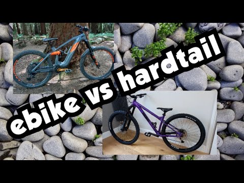 Ebike vs Hardtail #emtb