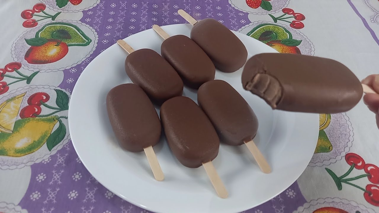 PICOLÉ  MAGNUM CASEIRO, SUPER FÁCIL  E DELICIOSO.