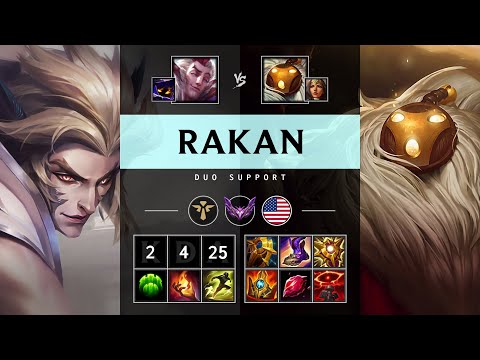 Rakan Support vs Bard - NA Master Patch 25.05