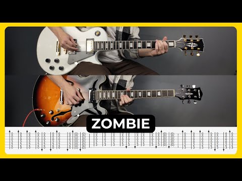Zombie - The Cranberries | Tabs | Guitar Lesson | Cover | Tutorial | Solo | All Guitar Parts