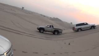 preview picture of video 'Land cruser Stucked in Desert safari'