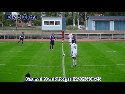 Grums IK vs Råtorps IK 2018 08 25