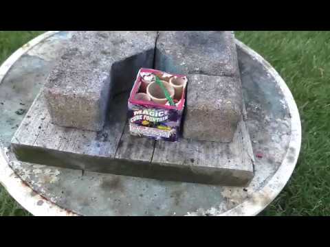 TNT Fireworks - Magic Cube Fountain
