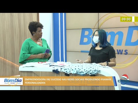 Empreendedora faz sucesso nas redes sociais produzindo pijamas personalizados 16 12 2021