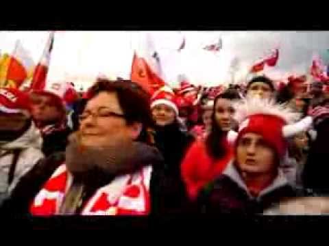 Meksykańska fala i pisenka - Kubuś i tygrysek . 19.01.2014 - Zakopane - Wieka Krokiew .