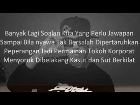 Apa Benar-Joe flizzow music Lyrics video(karaoke)🔥 with-HOOK
