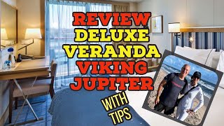 Ultimate Review of Viking Ocean Cruises Jupiter Deluxe Veranda Cabin | FULL STATEROOM TOUR & TIPS!