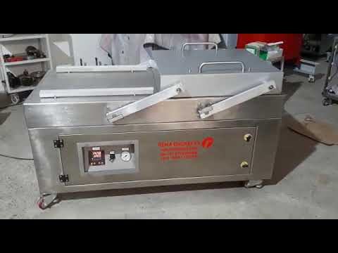 Double Chamber Chicken Vacuum Packing Machine