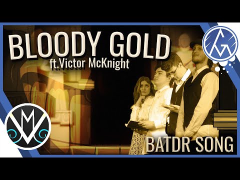 🎶BENDY AND THE DARK REVIVAL SONG (Bloody Gold) ANIMATED LYRICS VIDEO - GM (ft.@VictorMcKnight )🎶