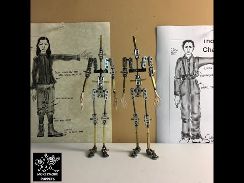 0036 Thomas Stop Motion Puppet - Ball Socket Armature - MOREZMORE