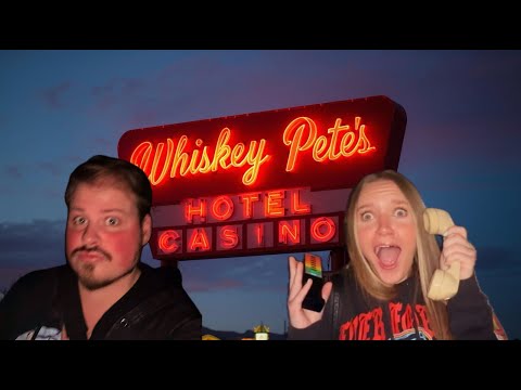 Exploring the Abandoned Whiskey Pete's Casino!!!