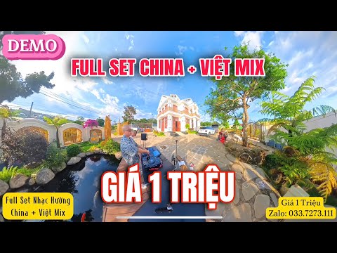 [DEMO SET MUSIC 1 TR] - FULL CHINA + VIET MIX | LEFT HAND POINTING TO THE MOON 2025 | DJ TRIEU MUZIK