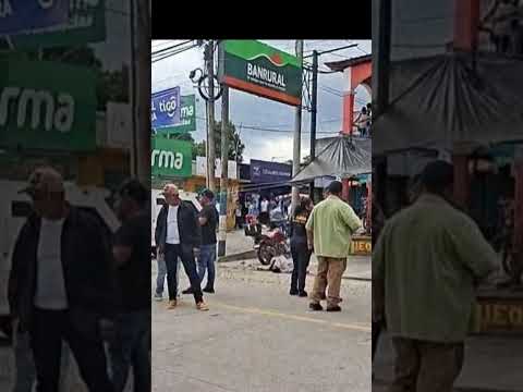 Asalto a un camión de valores En San José El Rodeo, San Marcos
