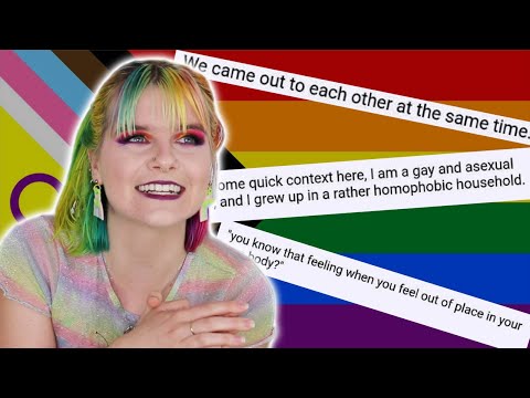 reading your coming out stories for pride