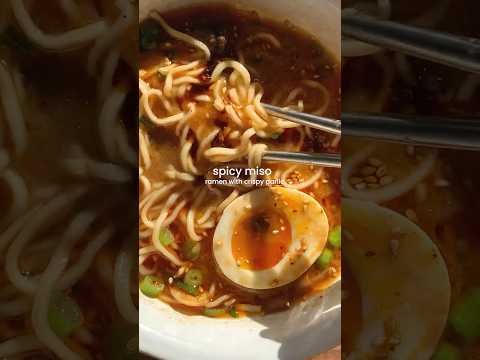 Spicy miso ramen
