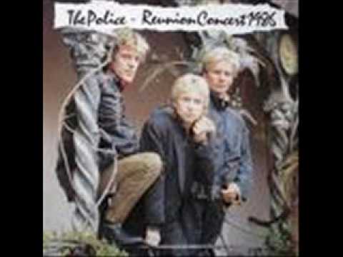 THE POLICE REUNION 1986 - wrapped around your finger - reggae version !!  (chicago 13-6-86 u.s.a.)