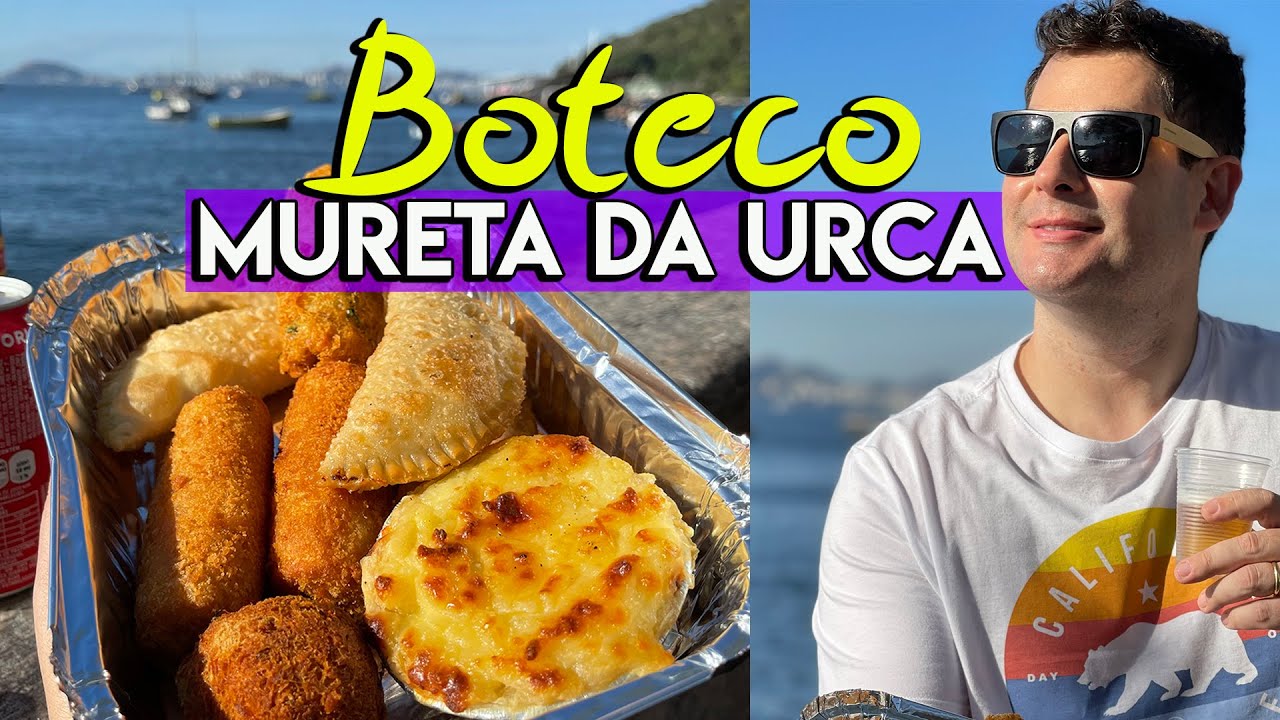 Bar da Mureta da Urca: Petiscos na beira da praia | Role do Djair