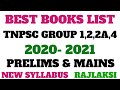 BEST BOOKS LIST (TAM & ENG MEDIUM) - TNPSC GROUP 1 (PRE&MAINS) - GR 2, 2A (PRE&MAINS)-GR 4-#rajlaksi