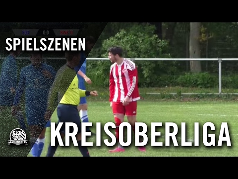 Spvgg. 03 Fechenheim - SG Rot-Weiss Frankfurt II (Kreisoberliga Frankfurt) - Spielszenen