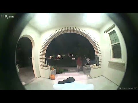 Guy Steals Halloween Candy From Porch, Receives Some Sweet Instant Karma