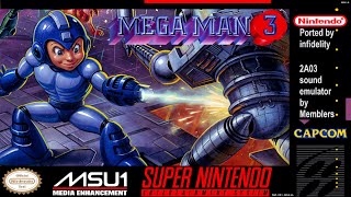 Mega Man 3 - SNES Port (MSU-1) Full Gameplay