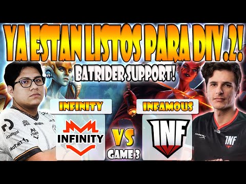 INFAMOUS VS INFINITY BO3[GAME 3]LEOSTYLE, KIRI VS 4DR, MINI - DPC SA 2023 TOUR 3:DIVISION 1 - DOTA 2