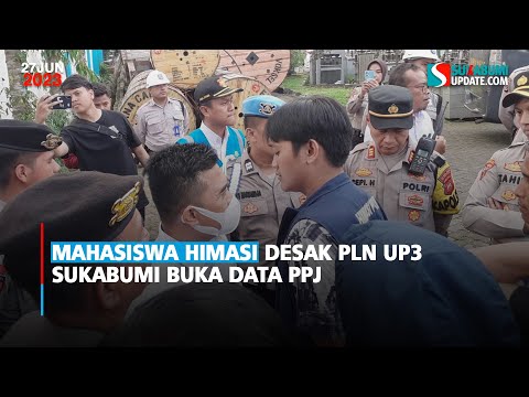 Mahasiswa Himasi Desak PLN UP3 Sukabumi Buka Data PPJ