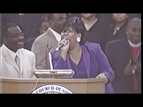 The Anointed Chrystal Rucker wrecking the COGIC Holy Convocation Year 2000 with Praise Break!