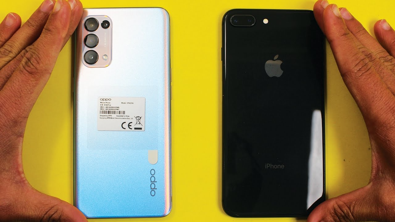 Oppo Reno 5 vs iPhone 8 Plus - Speed Test!